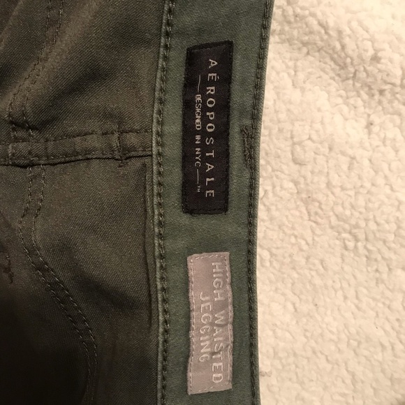 Olive green jeans - Picture 4 of 5